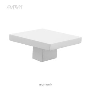 دستگیره کابینت دکمه ای GK مدل GK-650 رنگ سفید