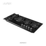 اجاق گاز شیشه ای پنج شعله داتیس مدل DG-504 .3