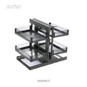 مجیک کرنر دو طبقه کامفورت کریستال فانتونی با آرامبند مدلD110