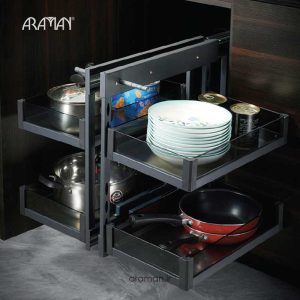 مجیک کرنر دو طبقه کامفورت کریستال فانتونی با آرامبند مدلD110