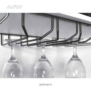 رک دو ریلی جای گیلاس زیر کابینت هوایی فانتونی مدلG098