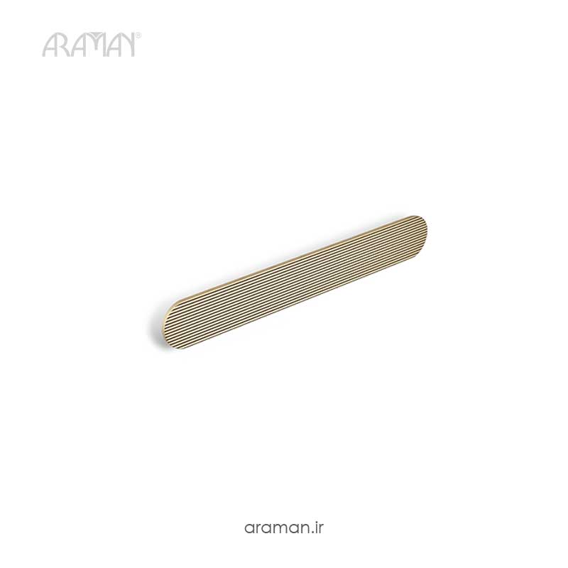 دستگیره کابینت متاکس مدل ANZ طلایی ساتن