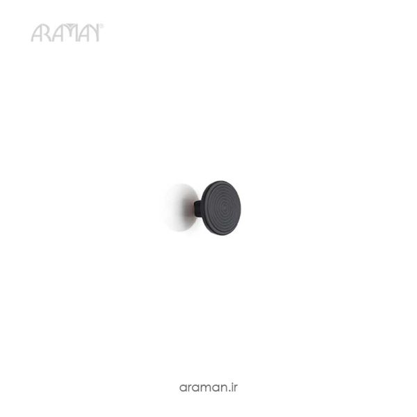 دستگیره کابینت دکمه ای متاکس مدل D290 مشکی