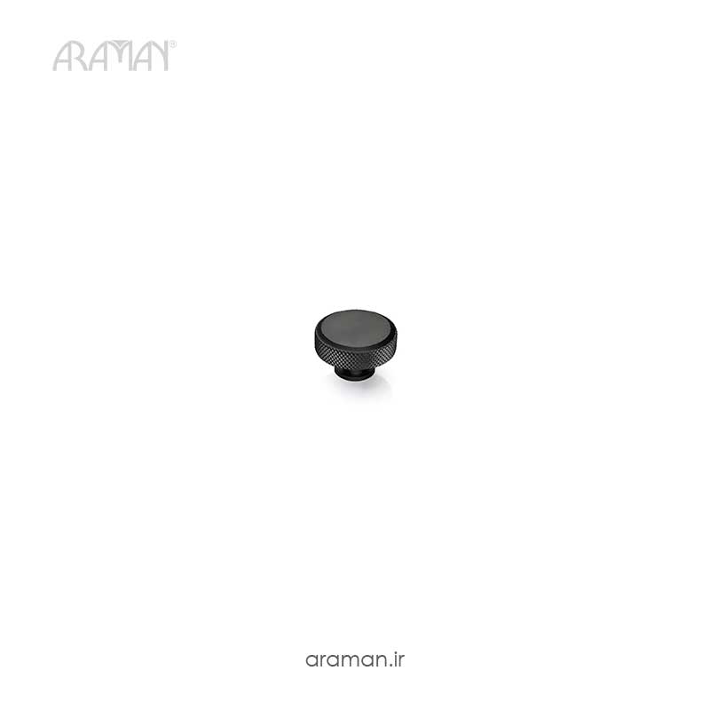 دستگیره کابینت دکمه ای متاکس مدل D35 مشکی