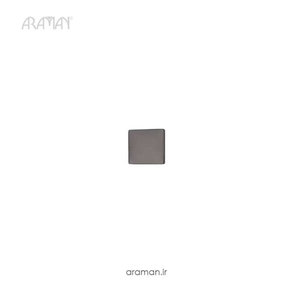 دستگیره کابینت دکمه ای متاکس مدل DKR دودی
