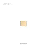 دستگیره کابینت دکمه ای متاکس مدل DKR طلایی ساتن
