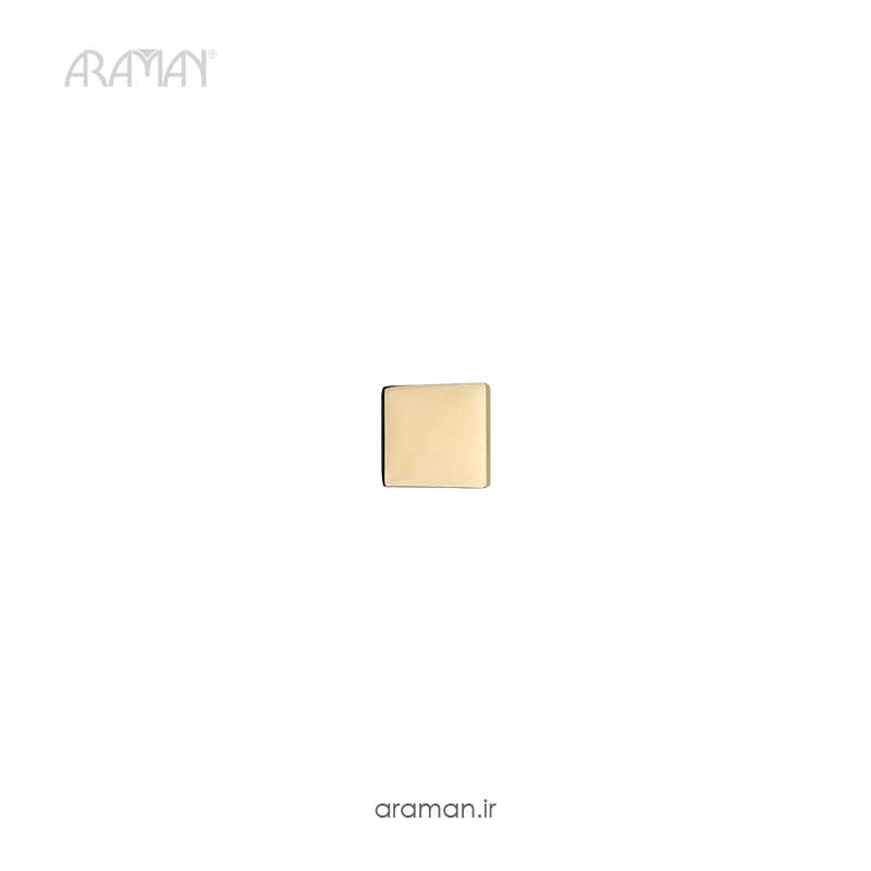 دستگیره کابینت دکمه ای متاکس مدل DKR طلایی ساتن